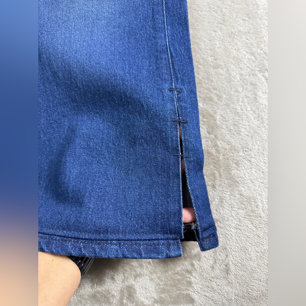 Free People We The Free Jeans Size 29 Slim Flare Stillwater Low-Rise Medium Wash - Picture 9 of 16